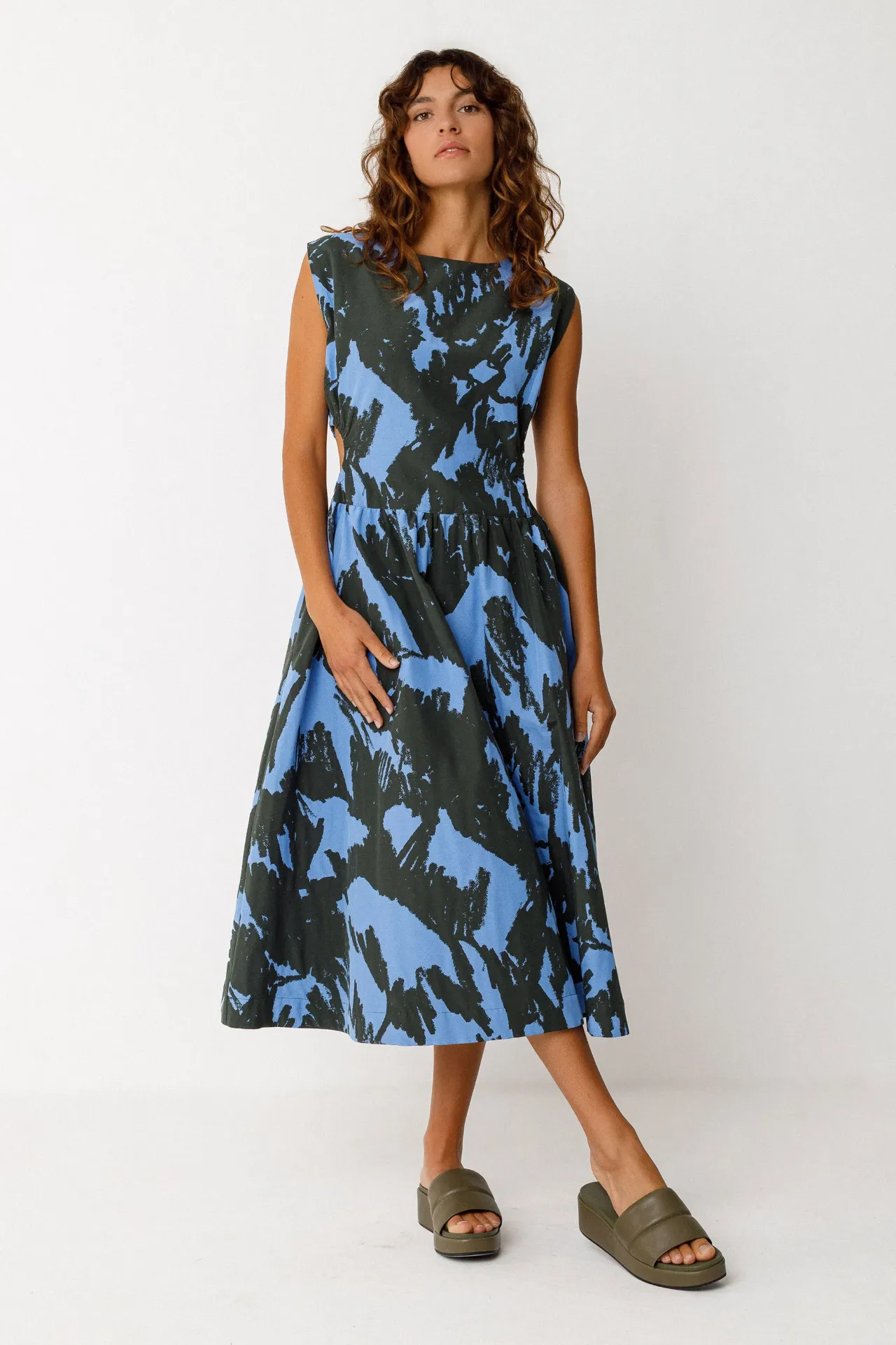 Vestido ADAME print camo SKFK