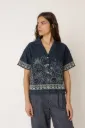 Camisa bordado contraste INDI & COLD