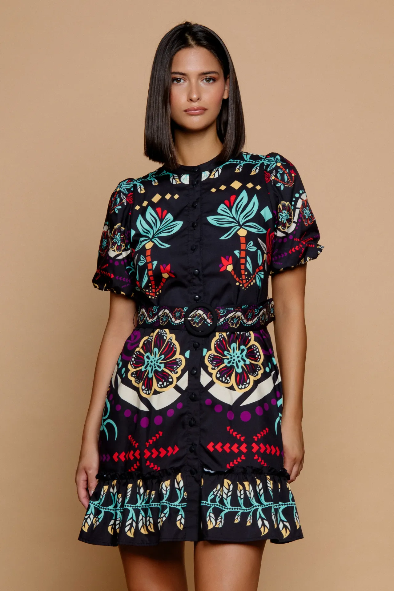 Boho dress  MINUETO (M)