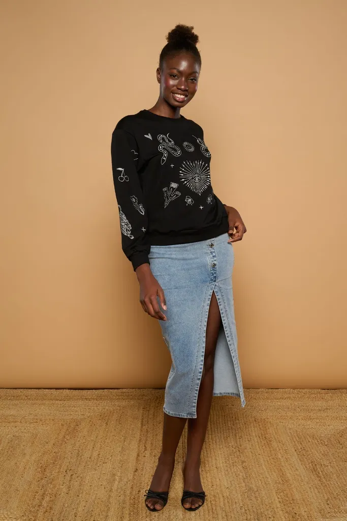 Moss sweatshirt MINUETO (S)