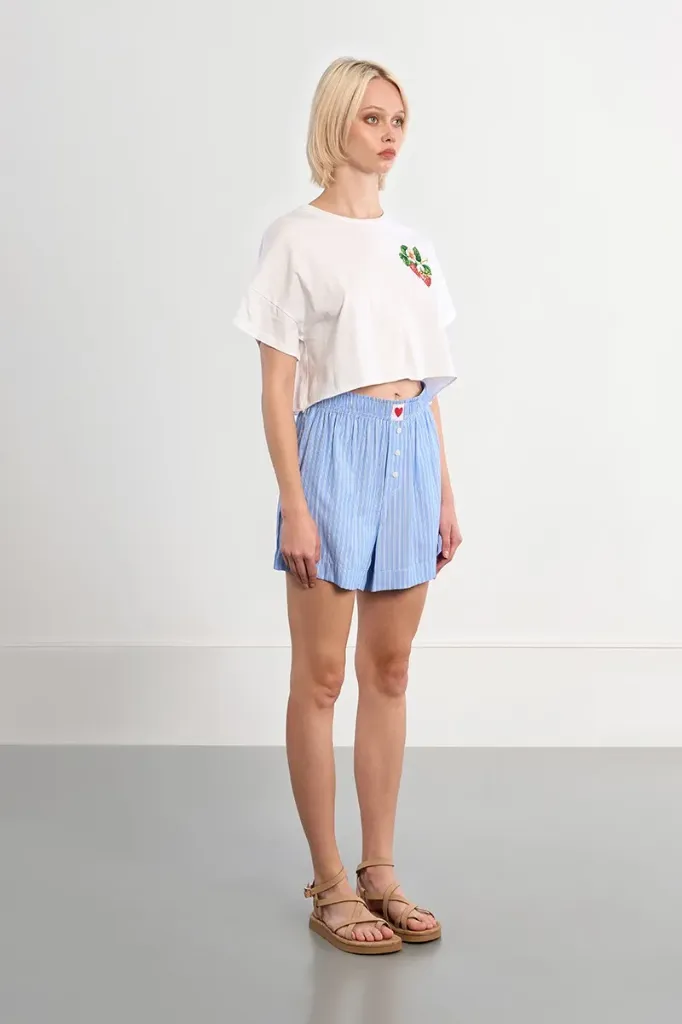 Short estampado de rayas LILI SIDONIO