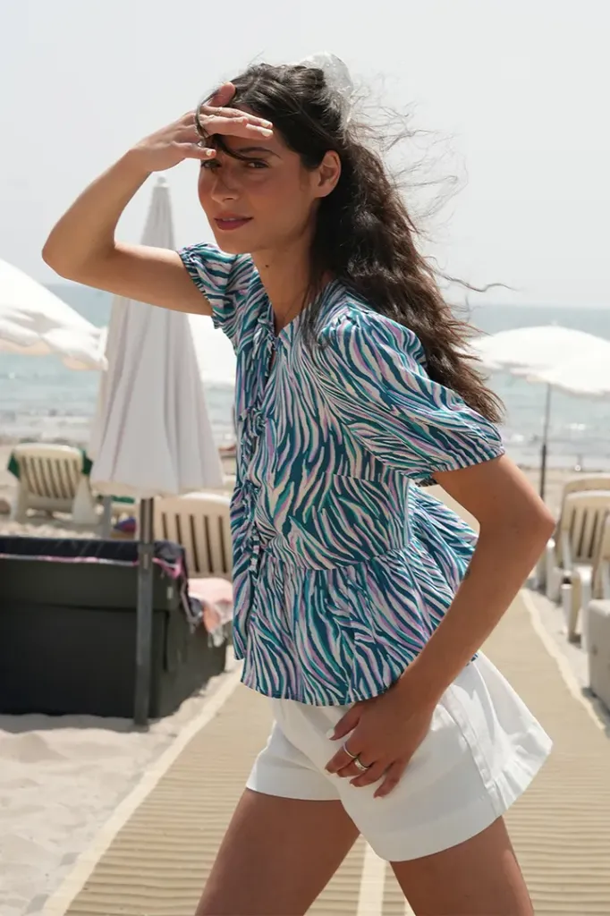 Short corto blanco LILI SIDONIO (XS)