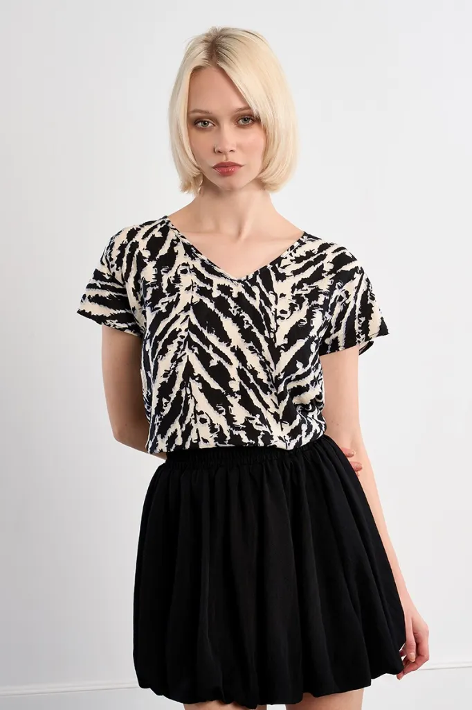 Top estampado de rayas LILI SIDONIO (XS)
