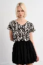Top estampado de rayas LILI SIDONIO