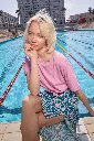 Camisa básica lila LILI SIDONIO