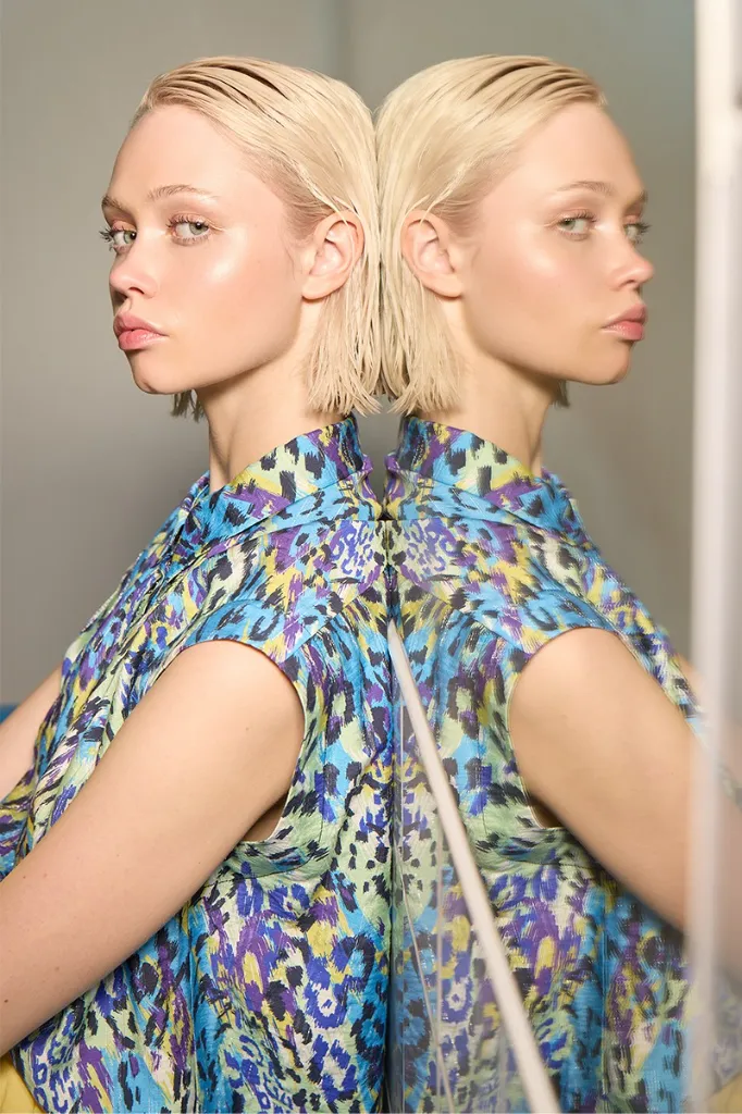 Top animal print multicolor  LILI SIDONIO (XS)