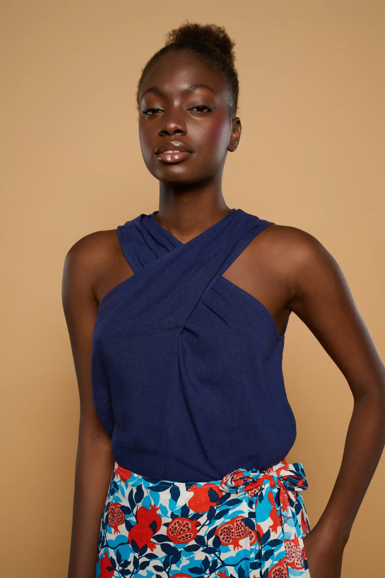 Blue grana  TOP MINUETO (XS)