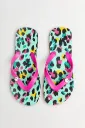 Animal flip flops MINUETO