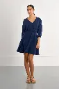 Vestido detalle pliegues LILI SIDONIO