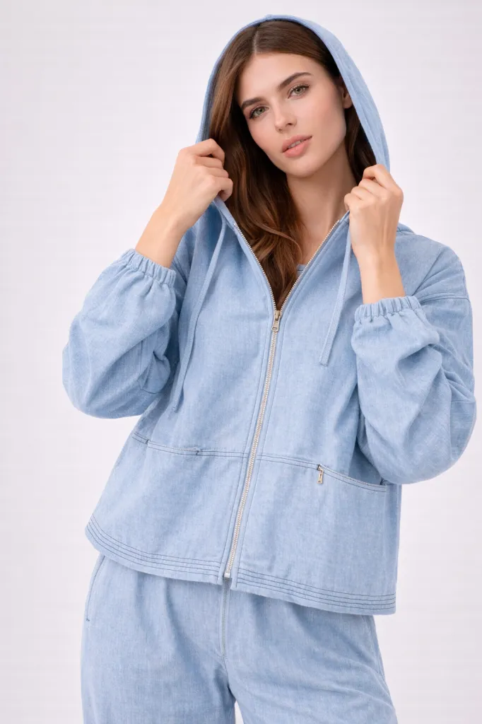 Cazadora Reni azul DOLORES PROMESAS (36)