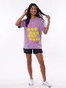 Camiseta GOOD VIVES ONLY color violeta