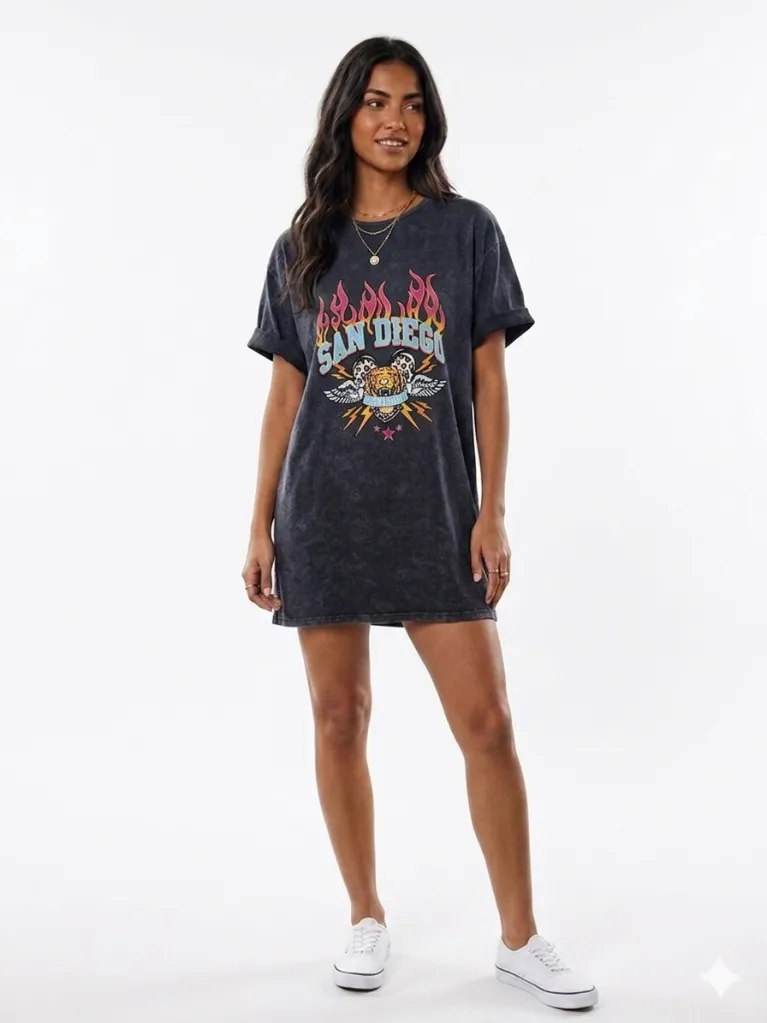 Vestido SAN DIEGO color negro