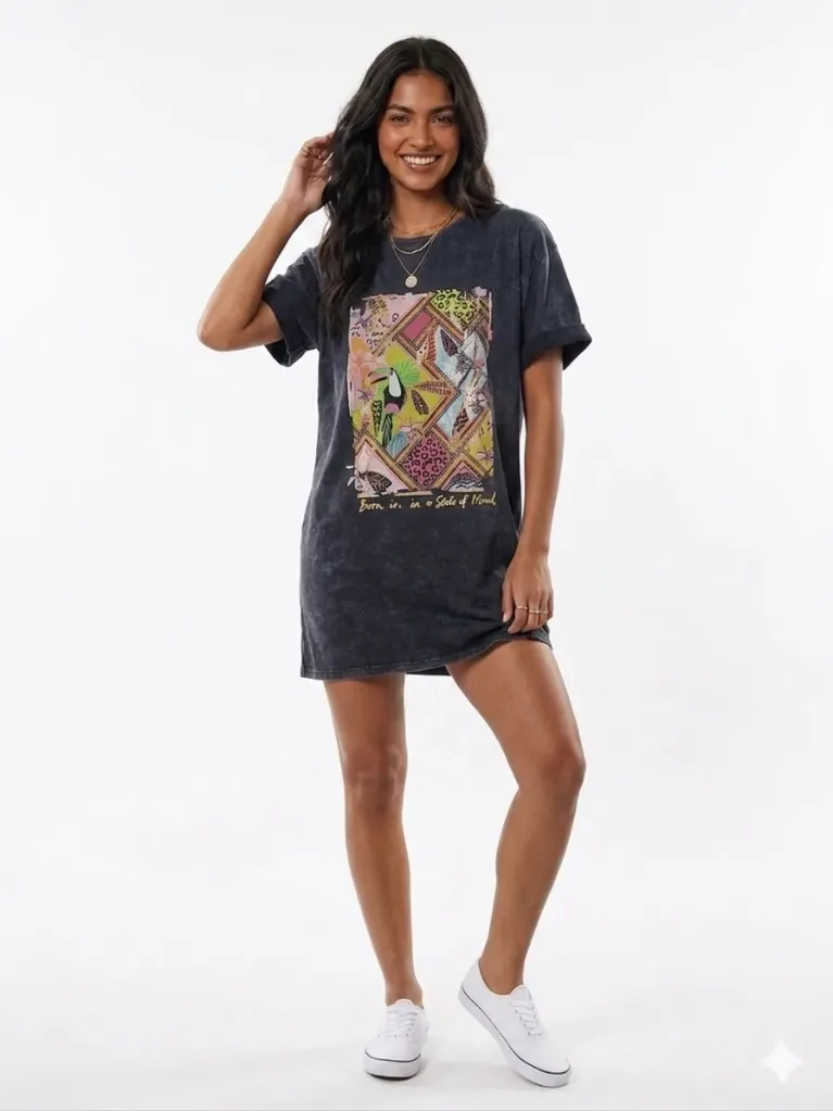 Vestido TUCÁN color negro