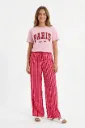 Pantalón rayas rose & rouge