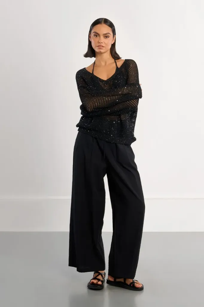 Pantalón pierna ancha LILI SIDONIO
