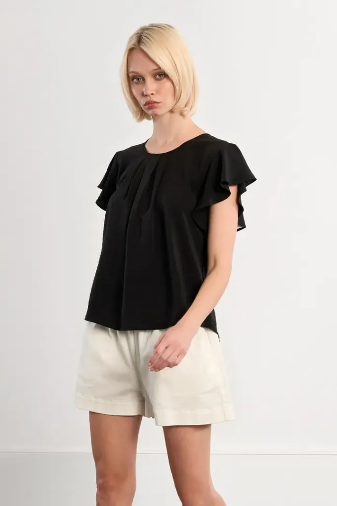 Top manga mariposa y lazada LILI SIDONIO