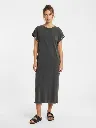 Vestido midi Army negro
