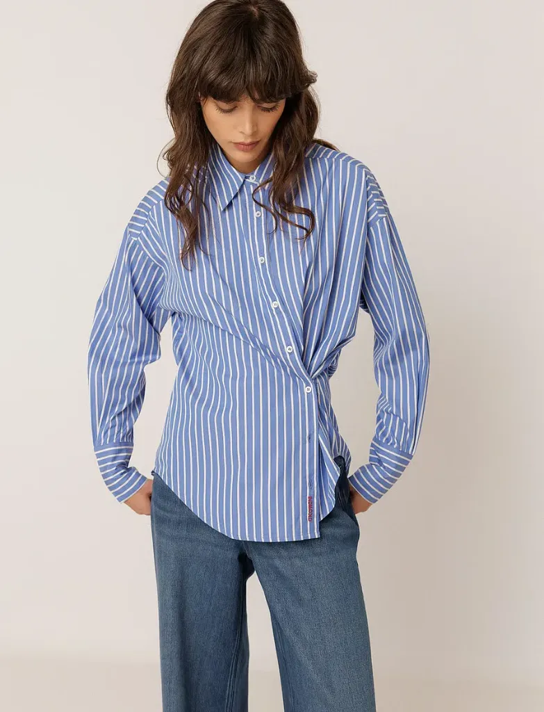 Camisa rayas multiposición INDI & COLD (XS)
