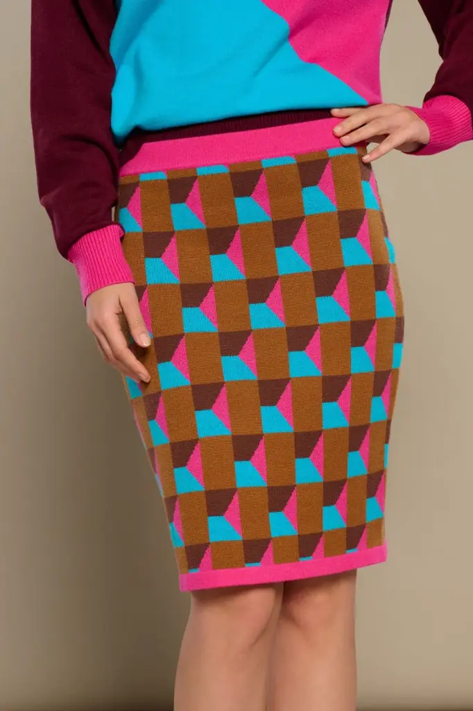 Falda tricolor MINUETO (XS)