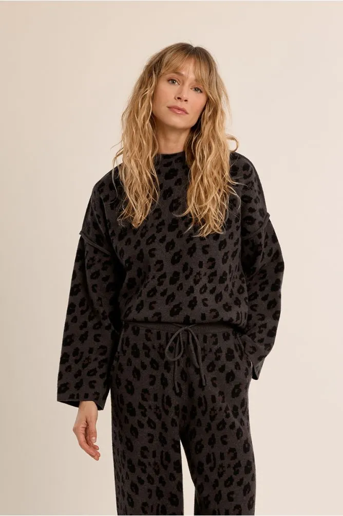 Jersey animal print MOLLY BRACKEN (XS)