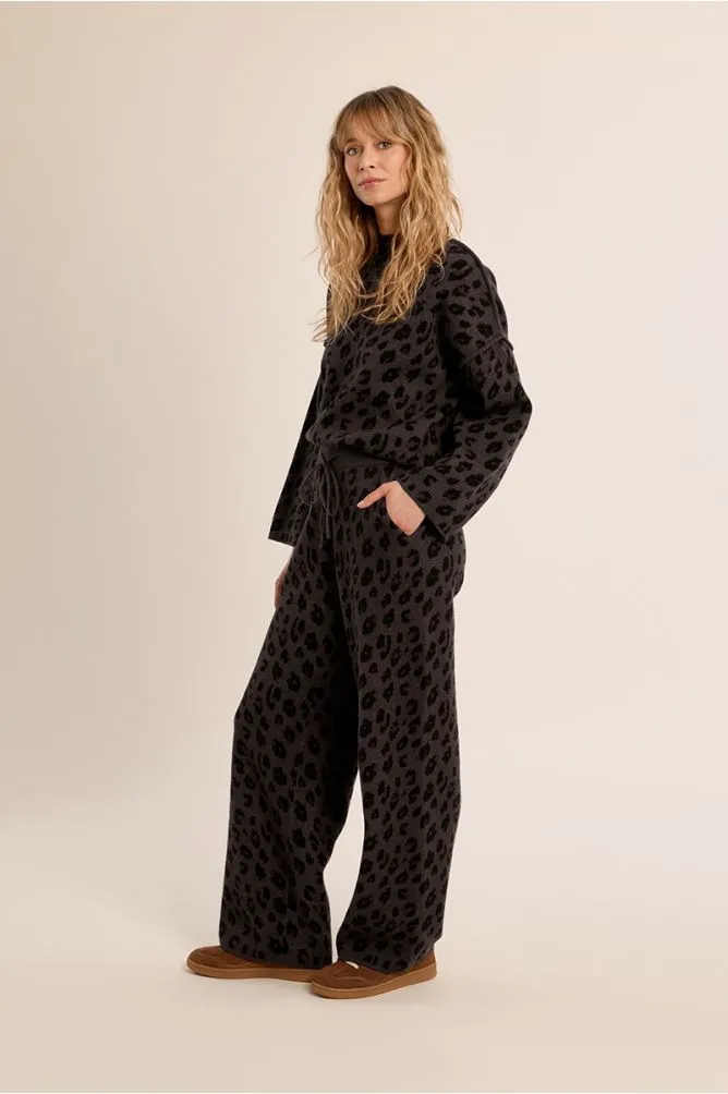 Pantalón animal con lazada MOLLY BRACKEN (XS)