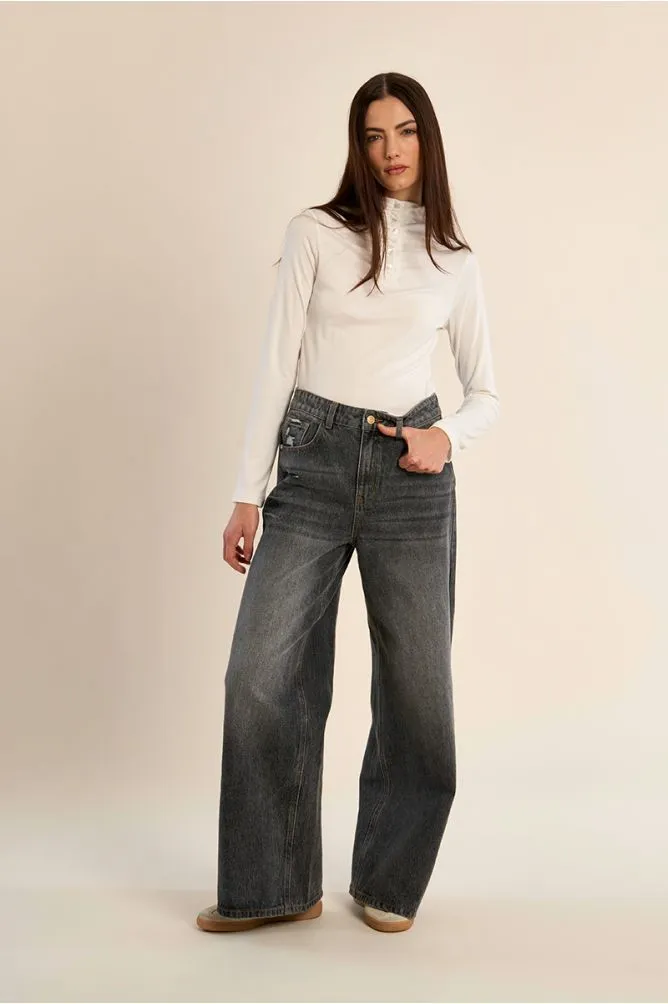 Pantalón vaquero wide leg MOLLY BRACKEN (25)