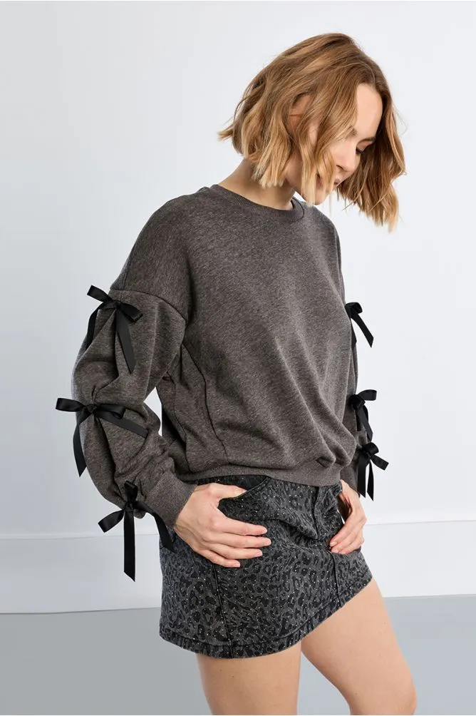 Sudadera mangas lazos LILI SIDONIO (XS)