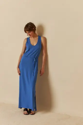 [ES368] Vestido azul klein 