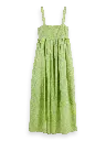 Vestido estampado floral lima 