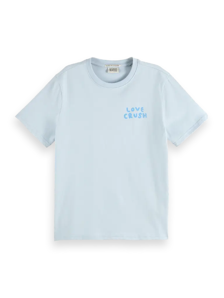 Camiseta azul LOVE CRUSH 