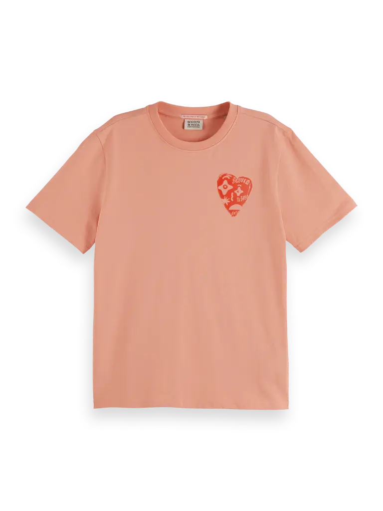 Camiseta melocotón HEART