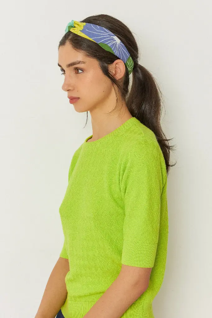 Cinta pelo estampado 
