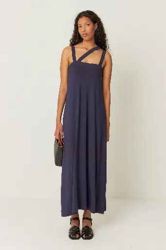 Vestido trapecio midi 