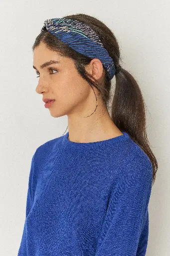 Cinta pelo estampado marea