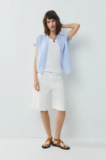 Camisa m/c fluída eclat  