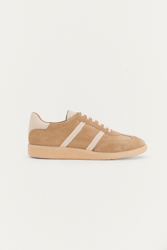 Sneakers serraje camel