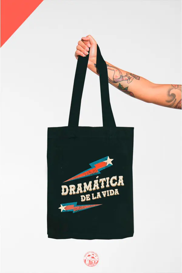 Bolsa tote bag Dramática de la vida