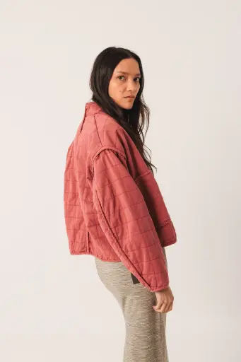 [AD326] Cazadora kimono acolchada
