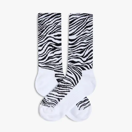 Calcetines  Athletic Zebra Print