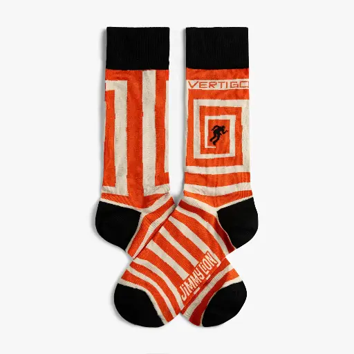 Calcetines VERTIGO color naranja  JIMMY LION