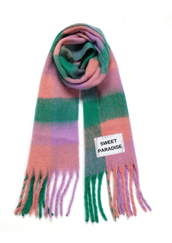 Maxi bufanda Unisex SWEET PARADISE 