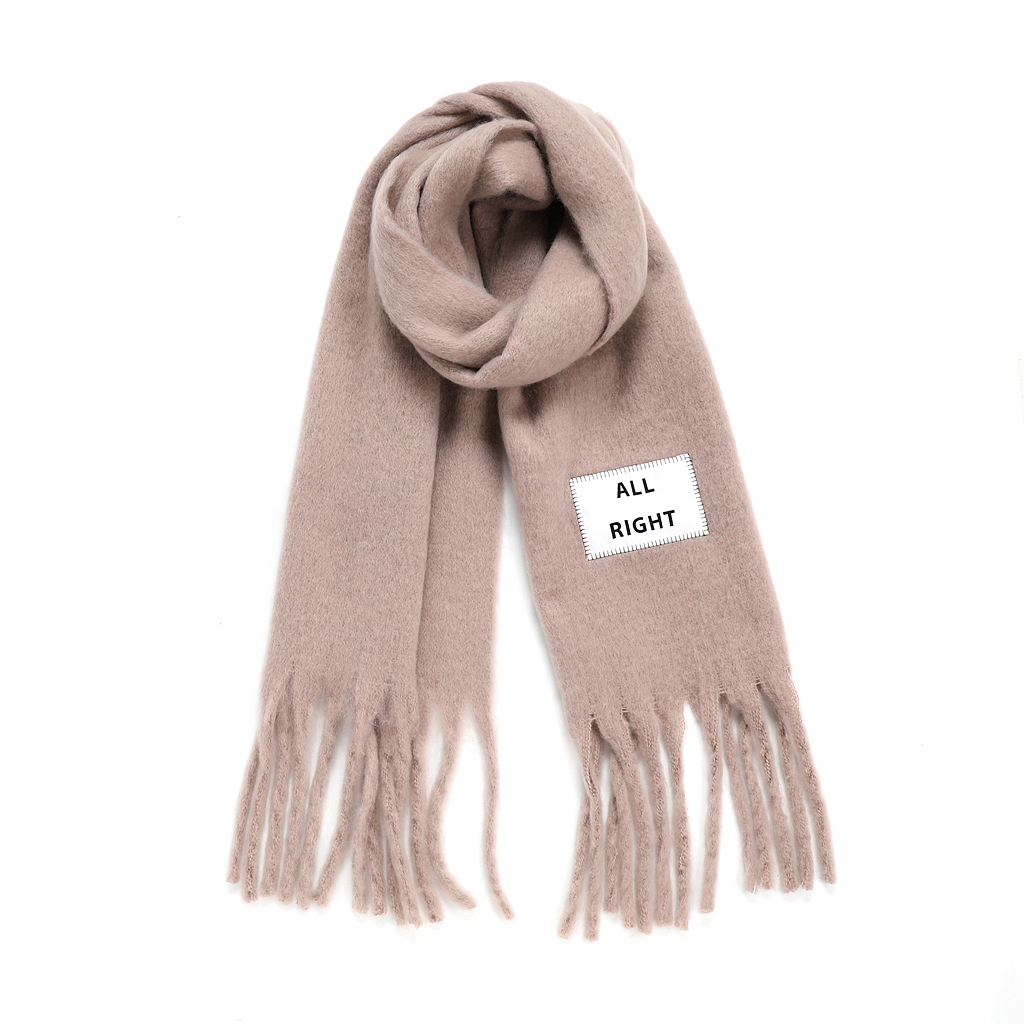 Maxi bufanda Unisex ALL RIGHT