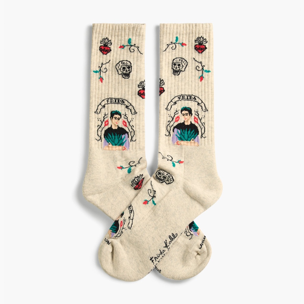 Calcetines ATHLETIC FRIDA VIVA MEXICO JIMMY LION