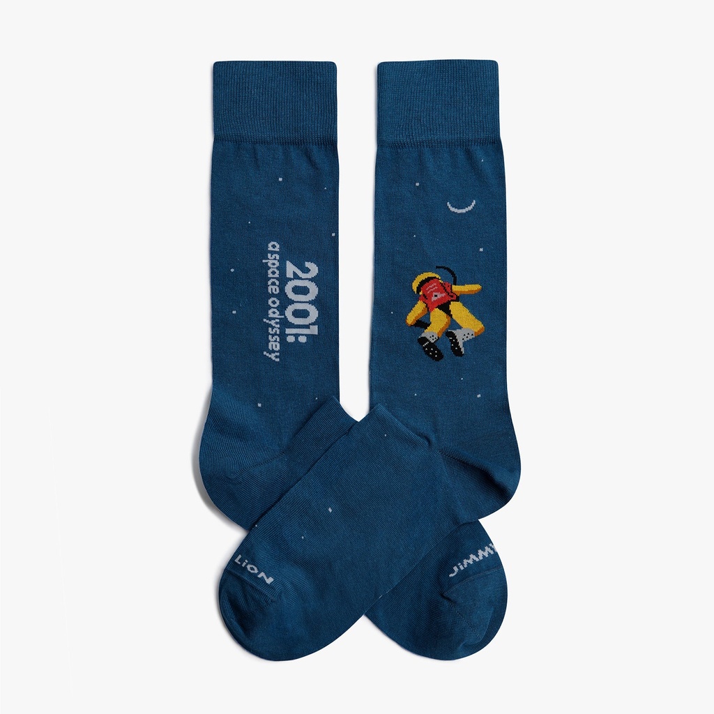 Calcetines 2001 A SPACE ODYSSEY ASTRONAUT JIMMY LION