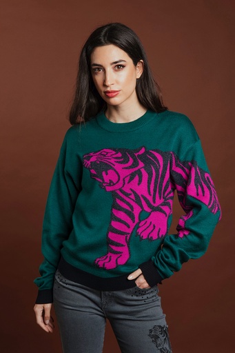 Jersey tigre color verde