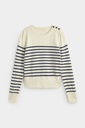 Jersey rayas crudo y navy