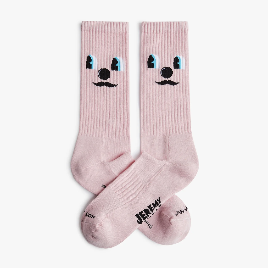 Calcetines ATHLETIC JETHRO FACE JEREMYVILLE pink JIMMY LION 