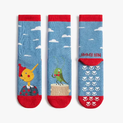 Calcetines  antideslizantes KIDS PINOCCHIO  Azul  JIMMY LION 